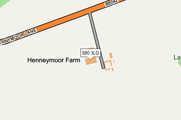 S80 3LQ map - OS OpenMap – Local (Ordnance Survey) S80 3LQ map - OS OpenMap – Local (Ordnance Survey)