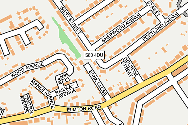 S80 4DU map - OS OpenMap – Local (Ordnance Survey) S80 4DU map - OS OpenMap – Local (Ordnance Survey)