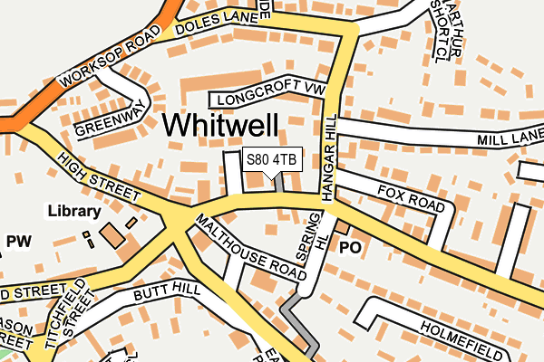 S80 4TB map - OS OpenMap – Local (Ordnance Survey) S80 4TB map - OS OpenMap – Local (Ordnance Survey)