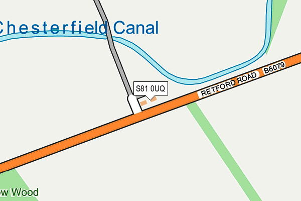 S81 0UQ map - OS OpenMap – Local (Ordnance Survey) S81 0UQ map - OS OpenMap – Local (Ordnance Survey)