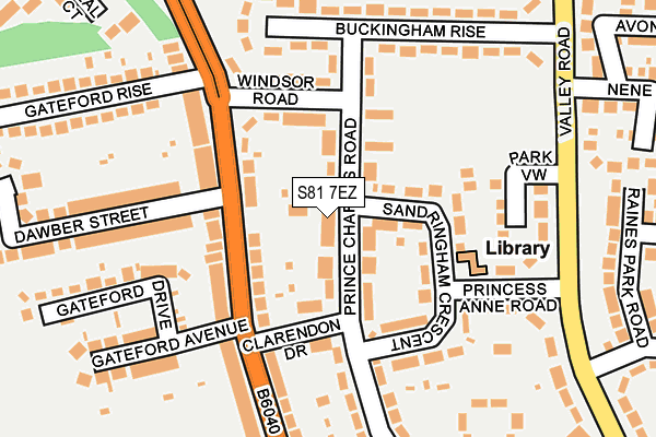 S81 7EZ map - OS OpenMap – Local (Ordnance Survey) S81 7EZ map - OS OpenMap – Local (Ordnance Survey)