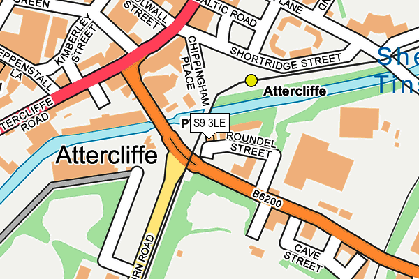 S9 3LE map - OS OpenMap – Local (Ordnance Survey) S9 3LE map - OS OpenMap – Local (Ordnance Survey)