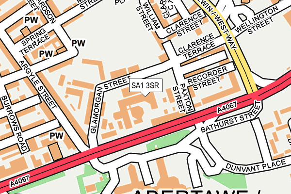 SA1 3SR map - OS OpenMap – Local (Ordnance Survey) SA1 3SR map - OS OpenMap – Local (Ordnance Survey)