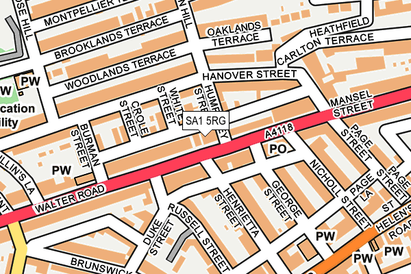 SA1 5RG map - OS OpenMap – Local (Ordnance Survey) SA1 5RG map - OS OpenMap – Local (Ordnance Survey)