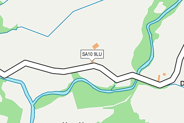 SA10 9LU map - OS OpenMap – Local (Ordnance Survey) SA10 9LU map - OS OpenMap – Local (Ordnance Survey)