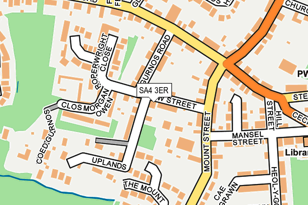 SA4 3ER map - OS OpenMap – Local (Ordnance Survey) SA4 3ER map - OS OpenMap – Local (Ordnance Survey)