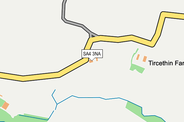 SA4 3NA map - OS OpenMap – Local (Ordnance Survey) SA4 3NA map - OS OpenMap – Local (Ordnance Survey)
