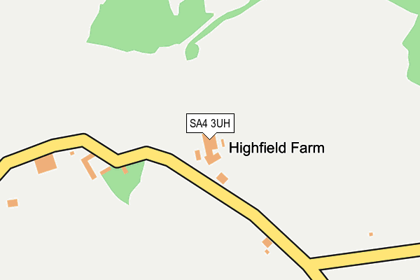 SA4 3UH map - OS OpenMap – Local (Ordnance Survey) SA4 3UH map - OS OpenMap – Local (Ordnance Survey)