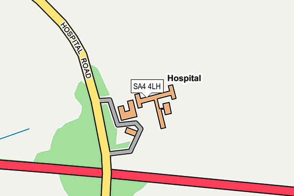 SA4 4LH map - OS OpenMap – Local (Ordnance Survey) SA4 4LH map - OS OpenMap – Local (Ordnance Survey)