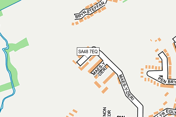 SA48 7EQ map - OS OpenMap – Local (Ordnance Survey) SA48 7EQ map - OS OpenMap – Local (Ordnance Survey)