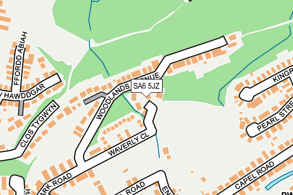 SA6 5JZ map - OS OpenMap – Local (Ordnance Survey) SA6 5JZ map - OS OpenMap – Local (Ordnance Survey)