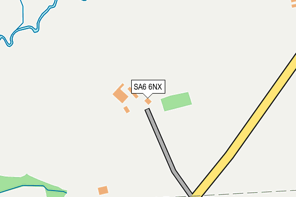 SA6 6NX map - OS OpenMap – Local (Ordnance Survey) SA6 6NX map - OS OpenMap – Local (Ordnance Survey)