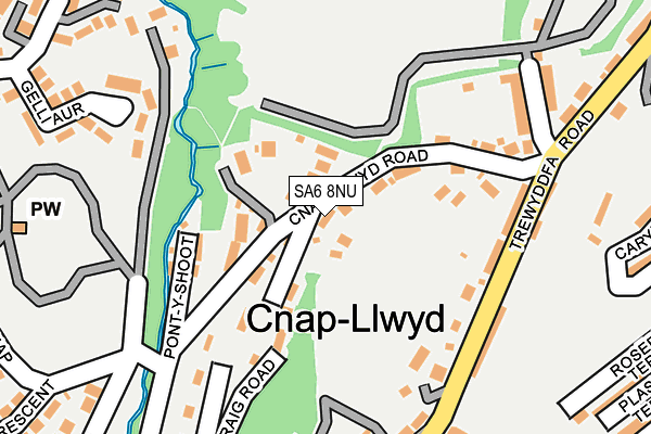 SA6 8NU map - OS OpenMap – Local (Ordnance Survey) SA6 8NU map - OS OpenMap – Local (Ordnance Survey)