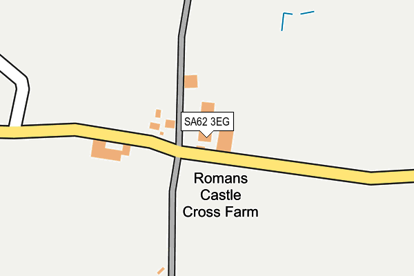 SA62 3EG map - OS OpenMap – Local (Ordnance Survey) SA62 3EG map - OS OpenMap – Local (Ordnance Survey)