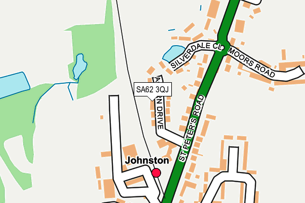 SA62 3QJ map - OS OpenMap – Local (Ordnance Survey) SA62 3QJ map - OS OpenMap – Local (Ordnance Survey)