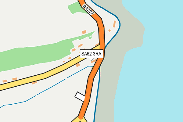 SA62 3RA map - OS OpenMap – Local (Ordnance Survey) SA62 3RA map - OS OpenMap – Local (Ordnance Survey)