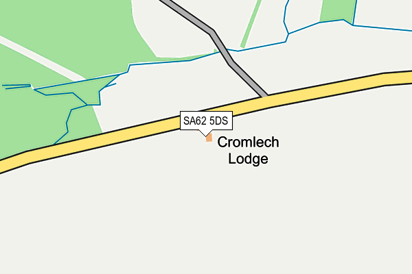 SA62 5DS map - OS OpenMap – Local (Ordnance Survey) SA62 5DS map - OS OpenMap – Local (Ordnance Survey)