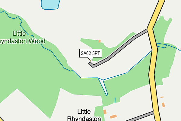 SA62 5PT map - OS OpenMap – Local (Ordnance Survey) SA62 5PT map - OS OpenMap – Local (Ordnance Survey)