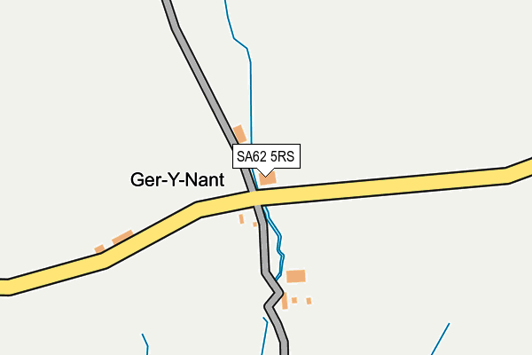 SA62 5RS map - OS OpenMap – Local (Ordnance Survey) SA62 5RS map - OS OpenMap – Local (Ordnance Survey)
