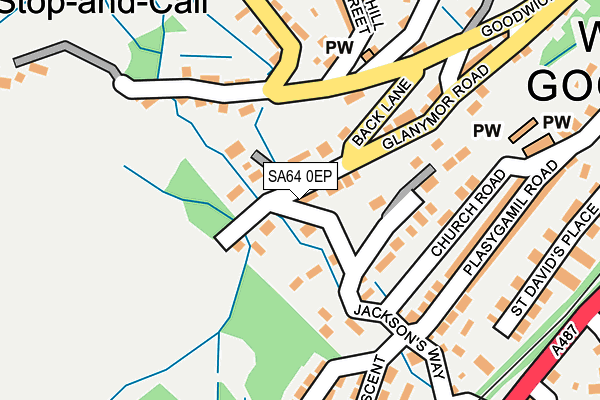 SA64 0EP map - OS OpenMap – Local (Ordnance Survey) SA64 0EP map - OS OpenMap – Local (Ordnance Survey)