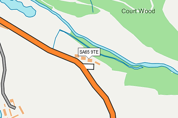 SA65 9TE map - OS OpenMap – Local (Ordnance Survey) SA65 9TE map - OS OpenMap – Local (Ordnance Survey)