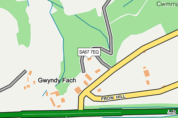 SA67 7EQ map - OS OpenMap – Local (Ordnance Survey) SA67 7EQ map - OS OpenMap – Local (Ordnance Survey)