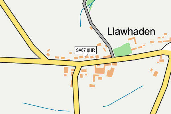 SA67 8HR map - OS OpenMap – Local (Ordnance Survey) SA67 8HR map - OS OpenMap – Local (Ordnance Survey)
