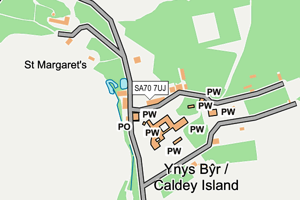 SA70 7UJ map - OS OpenMap – Local (Ordnance Survey) SA70 7UJ map - OS OpenMap – Local (Ordnance Survey)