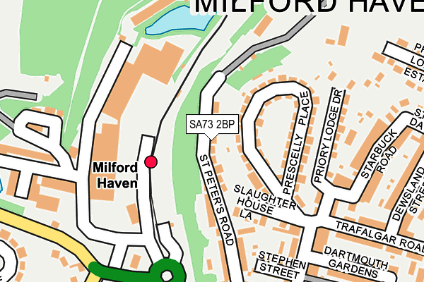 SA73 2BP map - OS OpenMap – Local (Ordnance Survey) SA73 2BP map - OS OpenMap – Local (Ordnance Survey)