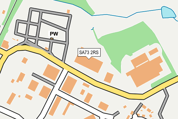 SA73 2RS map - OS OpenMap – Local (Ordnance Survey) SA73 2RS map - OS OpenMap – Local (Ordnance Survey)