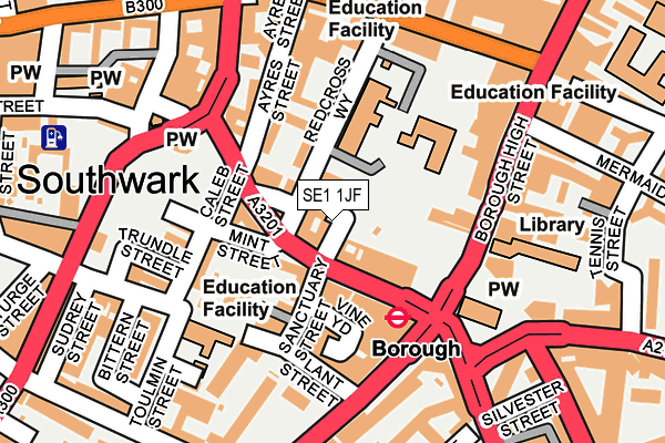 SE1 1JF map - OS OpenMap – Local (Ordnance Survey) SE1 1JF map - OS OpenMap – Local (Ordnance Survey)