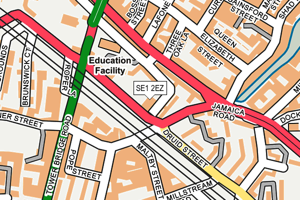 SE1 2EZ map - OS OpenMap – Local (Ordnance Survey) SE1 2EZ map - OS OpenMap – Local (Ordnance Survey)