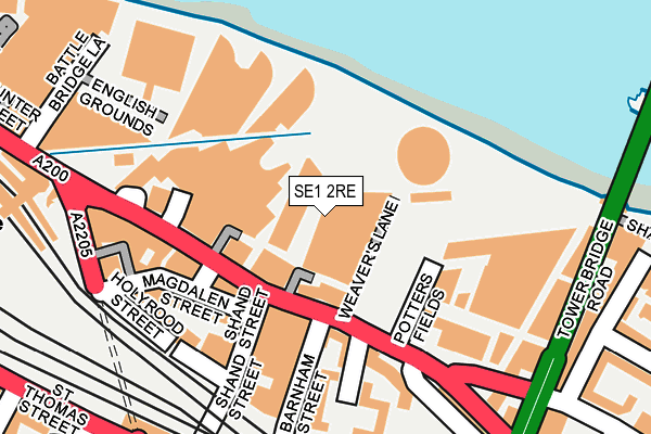 SE1 2RE map - OS OpenMap – Local (Ordnance Survey) SE1 2RE map - OS OpenMap – Local (Ordnance Survey)