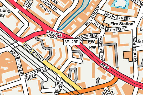 SE1 2RP map - OS OpenMap – Local (Ordnance Survey) SE1 2RP map - OS OpenMap – Local (Ordnance Survey)
