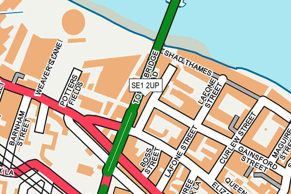 SE1 2UP map - OS OpenMap – Local (Ordnance Survey) SE1 2UP map - OS OpenMap – Local (Ordnance Survey)