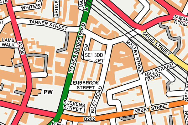 SE1 3DD map - OS OpenMap – Local (Ordnance Survey) SE1 3DD map - OS OpenMap – Local (Ordnance Survey)