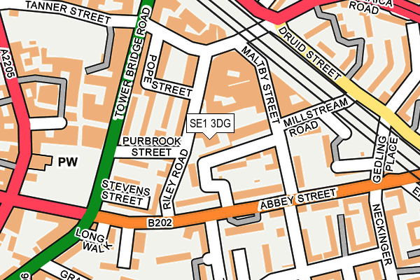 SE1 3DG map - OS OpenMap – Local (Ordnance Survey) SE1 3DG map - OS OpenMap – Local (Ordnance Survey)