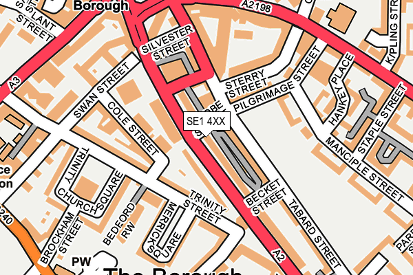 SE1 4XX map - OS OpenMap – Local (Ordnance Survey) SE1 4XX map - OS OpenMap – Local (Ordnance Survey)