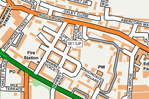 SE1 5JP map - OS OpenMap – Local (Ordnance Survey) SE1 5JP map - OS OpenMap – Local (Ordnance Survey)