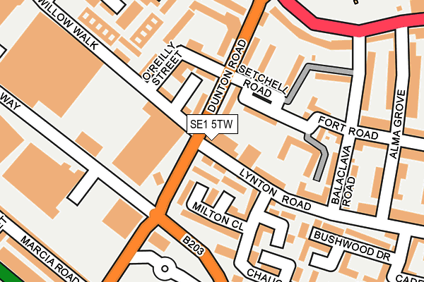 SE1 5TW map - OS OpenMap – Local (Ordnance Survey) SE1 5TW map - OS OpenMap – Local (Ordnance Survey)