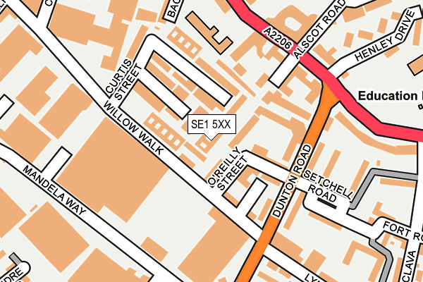 SE1 5XX map - OS OpenMap – Local (Ordnance Survey) SE1 5XX map - OS OpenMap – Local (Ordnance Survey)