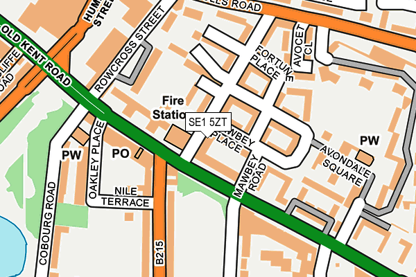 SE1 5ZT map - OS OpenMap – Local (Ordnance Survey) SE1 5ZT map - OS OpenMap – Local (Ordnance Survey)