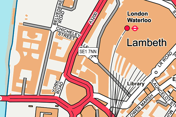 SE1 7NN map - OS OpenMap – Local (Ordnance Survey) SE1 7NN map - OS OpenMap – Local (Ordnance Survey)