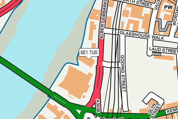 SE1 7UD map - OS OpenMap – Local (Ordnance Survey) SE1 7UD map - OS OpenMap – Local (Ordnance Survey)