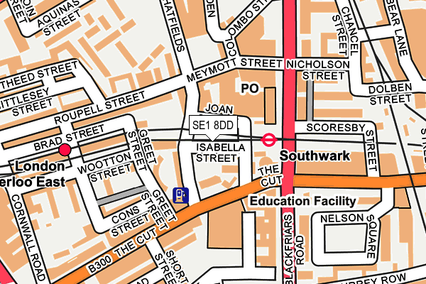 SE1 8DD map - OS OpenMap – Local (Ordnance Survey) SE1 8DD map - OS OpenMap – Local (Ordnance Survey)