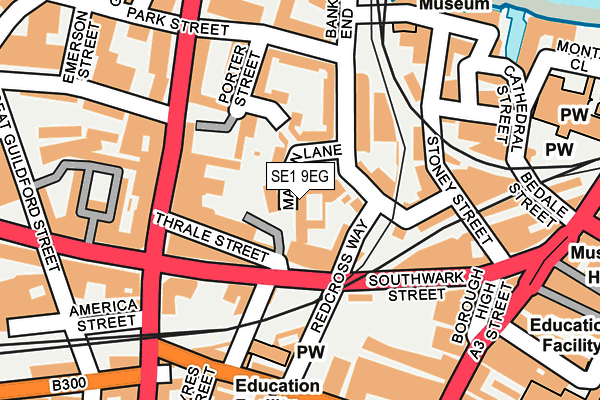 SE1 9EG map - OS OpenMap – Local (Ordnance Survey) SE1 9EG map - OS OpenMap – Local (Ordnance Survey)