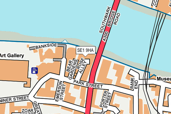 SE1 9HA map - OS OpenMap – Local (Ordnance Survey) SE1 9HA map - OS OpenMap – Local (Ordnance Survey)