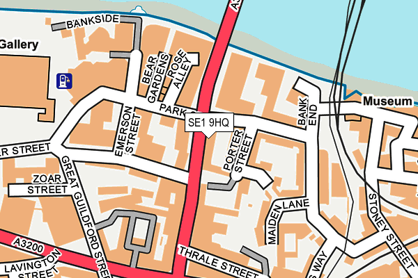 SE1 9HQ map - OS OpenMap – Local (Ordnance Survey) SE1 9HQ map - OS OpenMap – Local (Ordnance Survey)