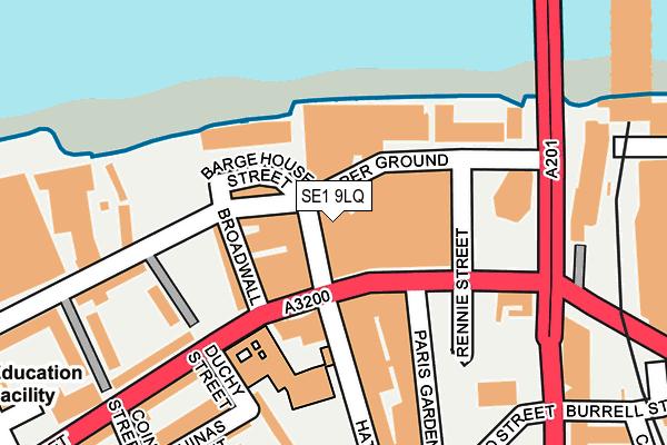 SE1 9LQ map - OS OpenMap – Local (Ordnance Survey) SE1 9LQ map - OS OpenMap – Local (Ordnance Survey)