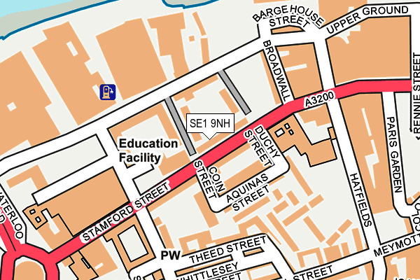 SE1 9NH map - OS OpenMap – Local (Ordnance Survey) SE1 9NH map - OS OpenMap – Local (Ordnance Survey)
